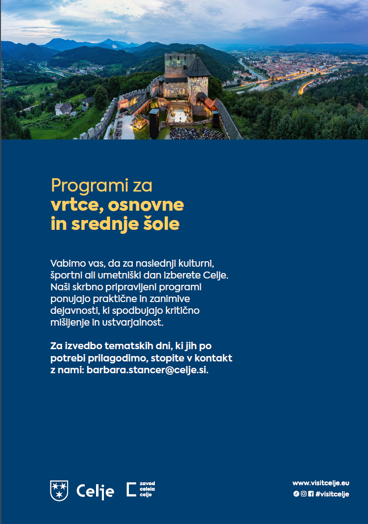 Programi za vrtce, osnovne in srednje šole